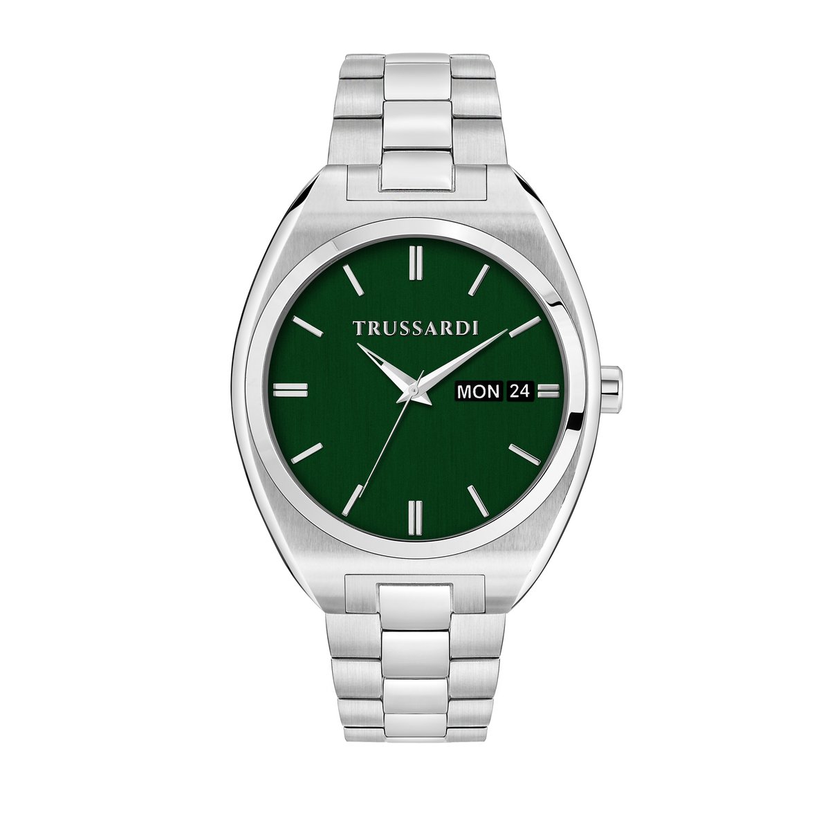 Montre multifonction METROPOLITAN green, brushed, TRUSSARDI