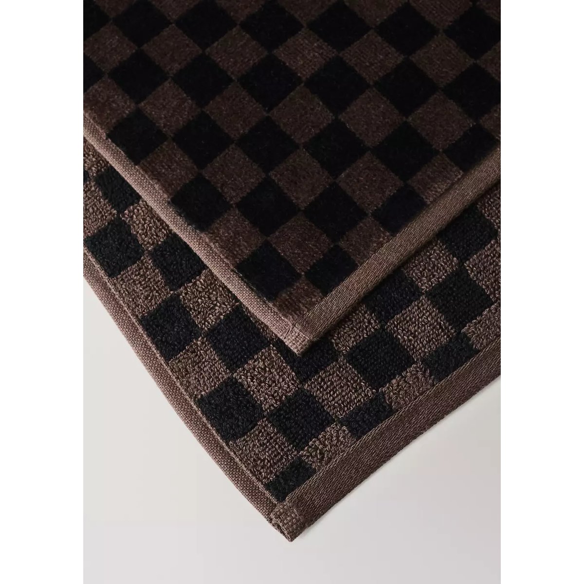 Serviette damas marron, MANGO HOME
