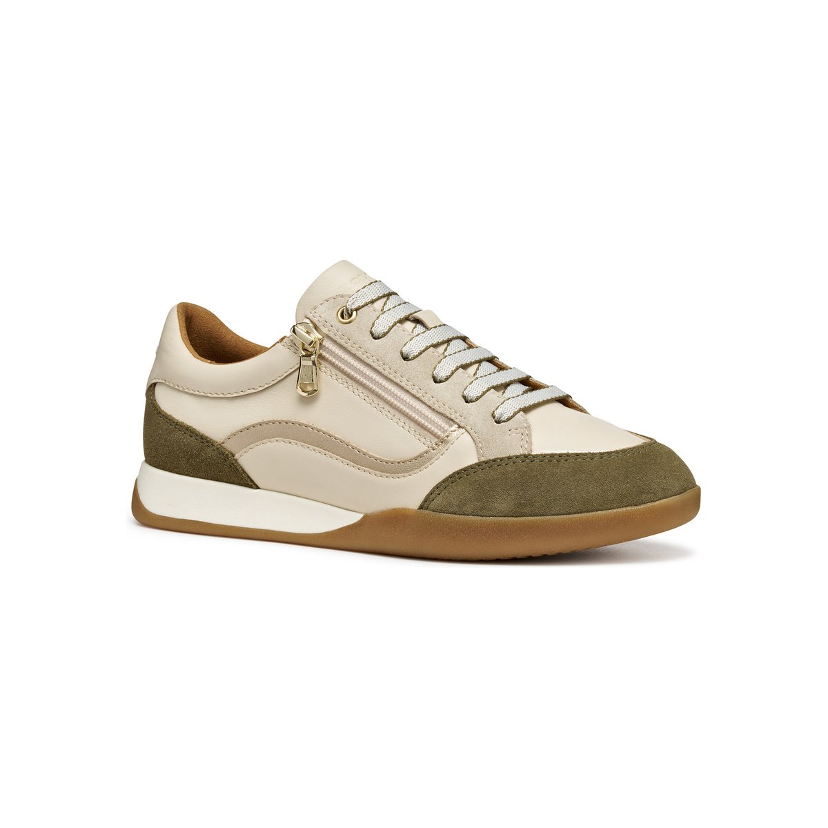 Baskets D MARYEMY beige/vert, GEOX