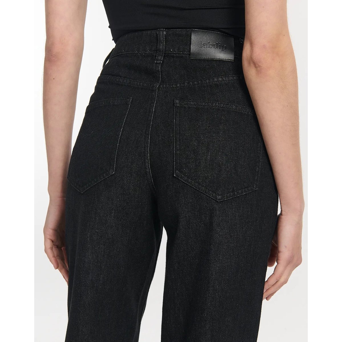 Jeans ballon taille haute bl 70, LABDIP