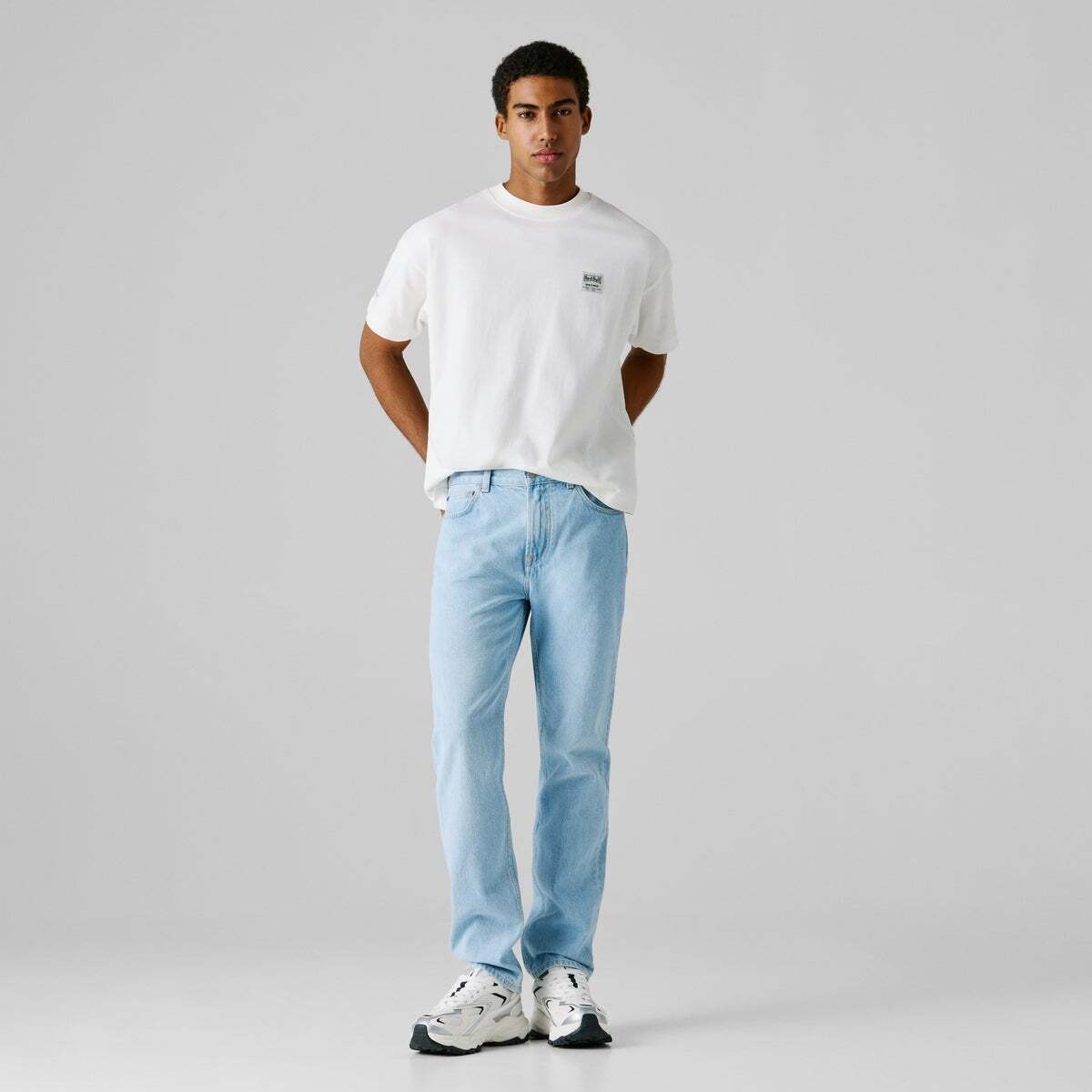Red Bull Racing Jean Coupe Regular, Taille Normale rbr denim blanc clair, PEPE JEANS