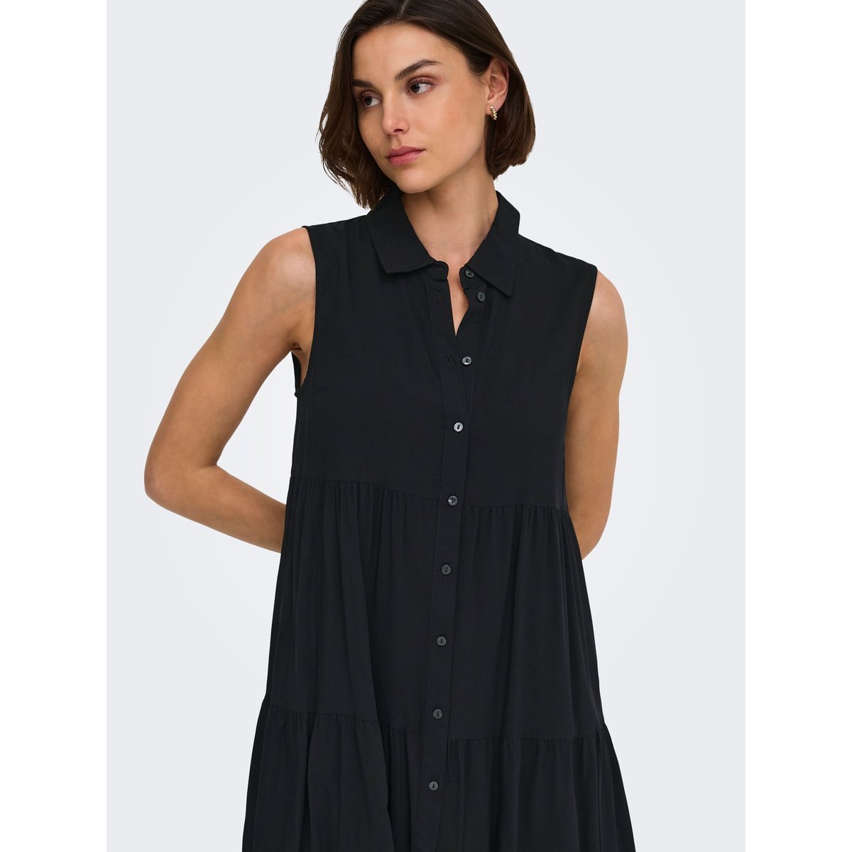 Robe Chemise black 1, ONLY