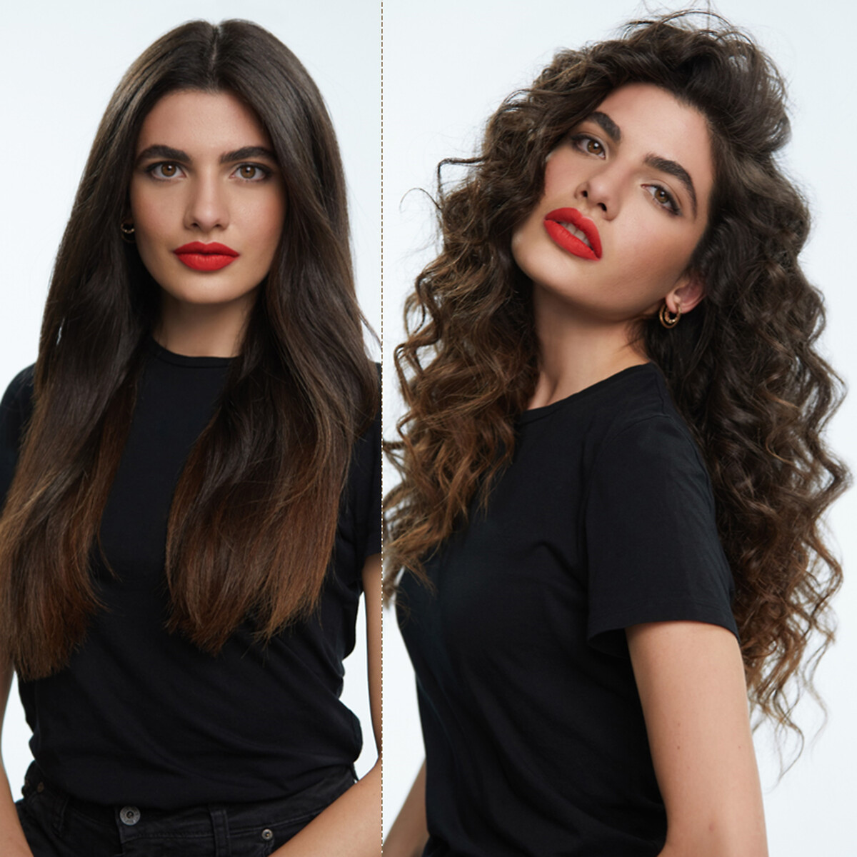 Fer à boucler ultra fin Curve Thin Wand noir, GHD