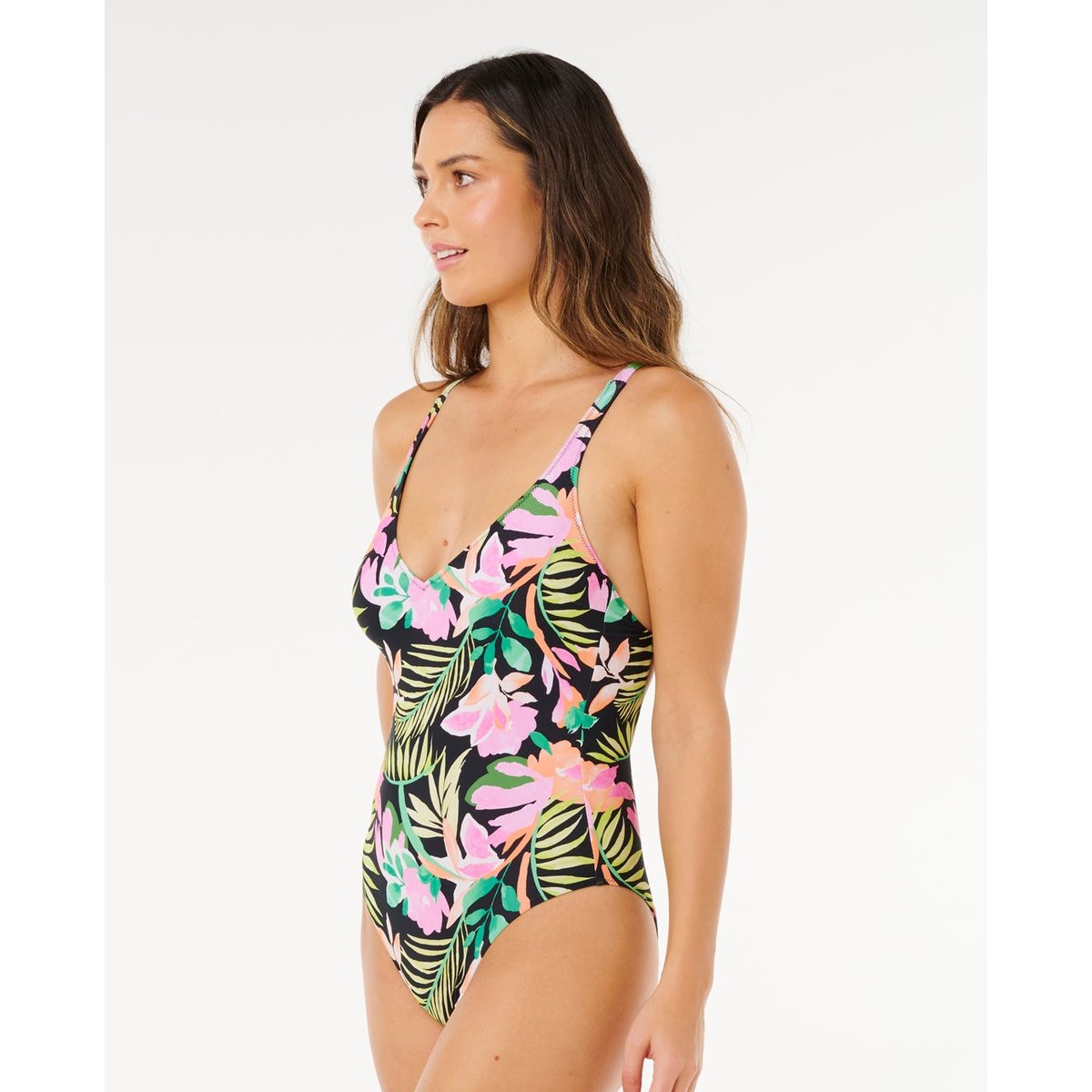 Maillot une pièce Molokaï noir, RIP CURL