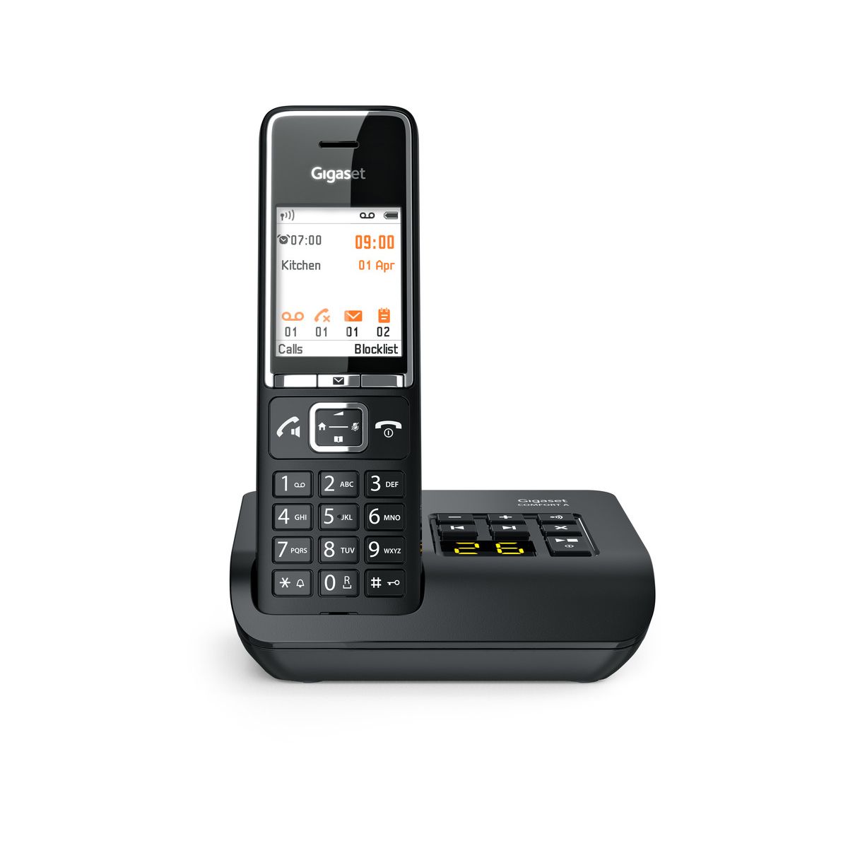 Téléphone sans fil COMFORT 550 A NOIR noir, GIGASET