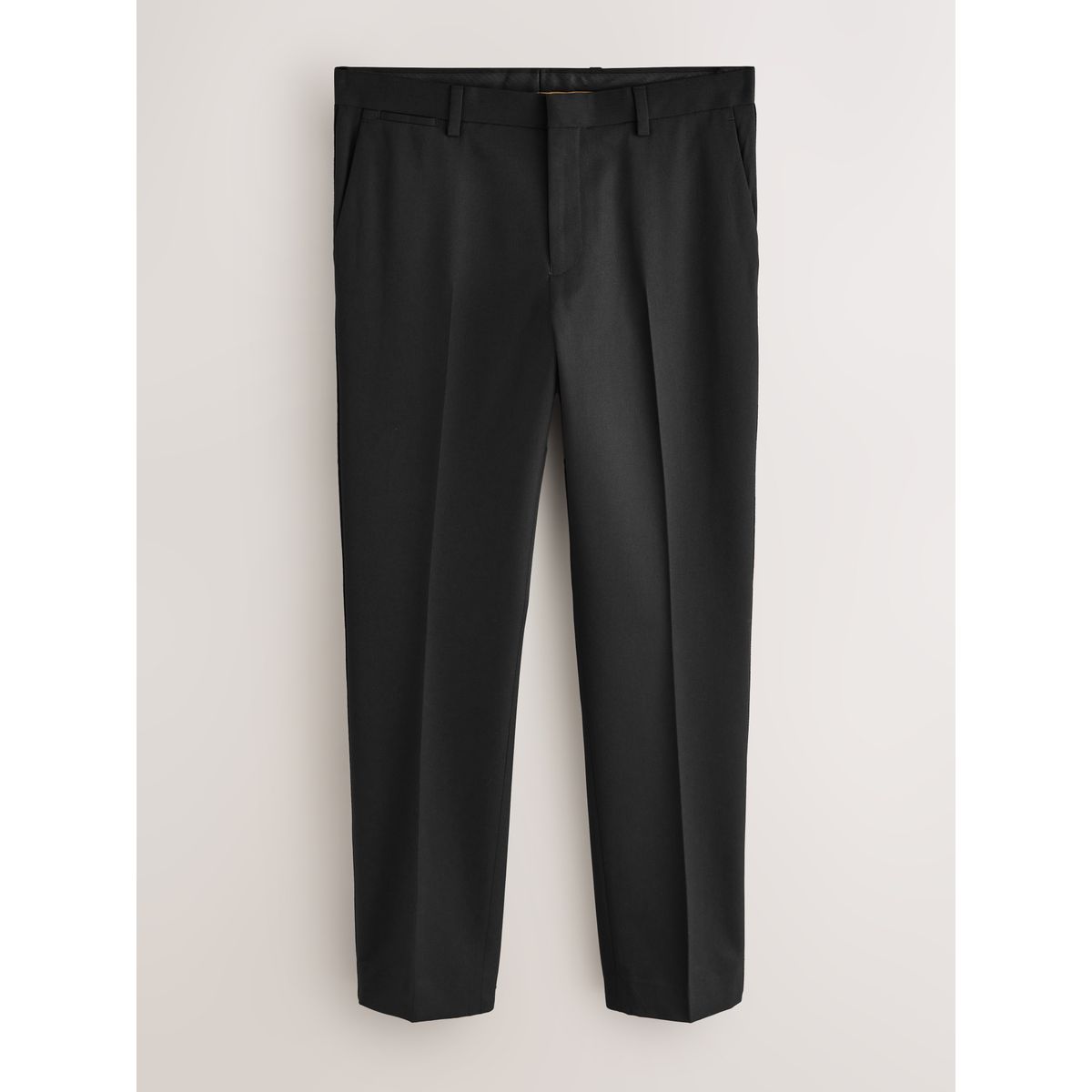 Pantalon de smoking regular à bande velours noir, NEXT