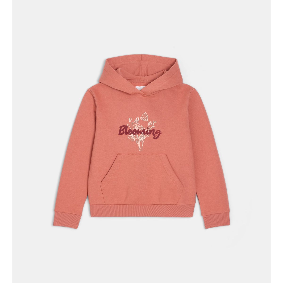 Hoodie tourchevel coton rose foncé, CADET ROUSSELLE