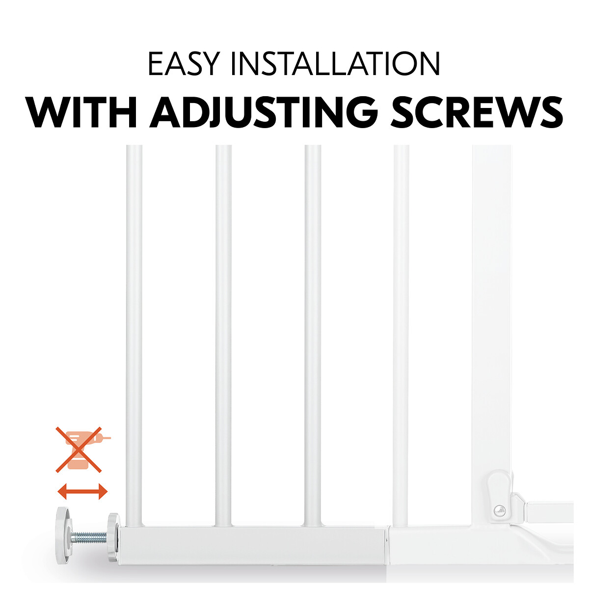 Safety Gate Extension 21 cm white, HAUCK