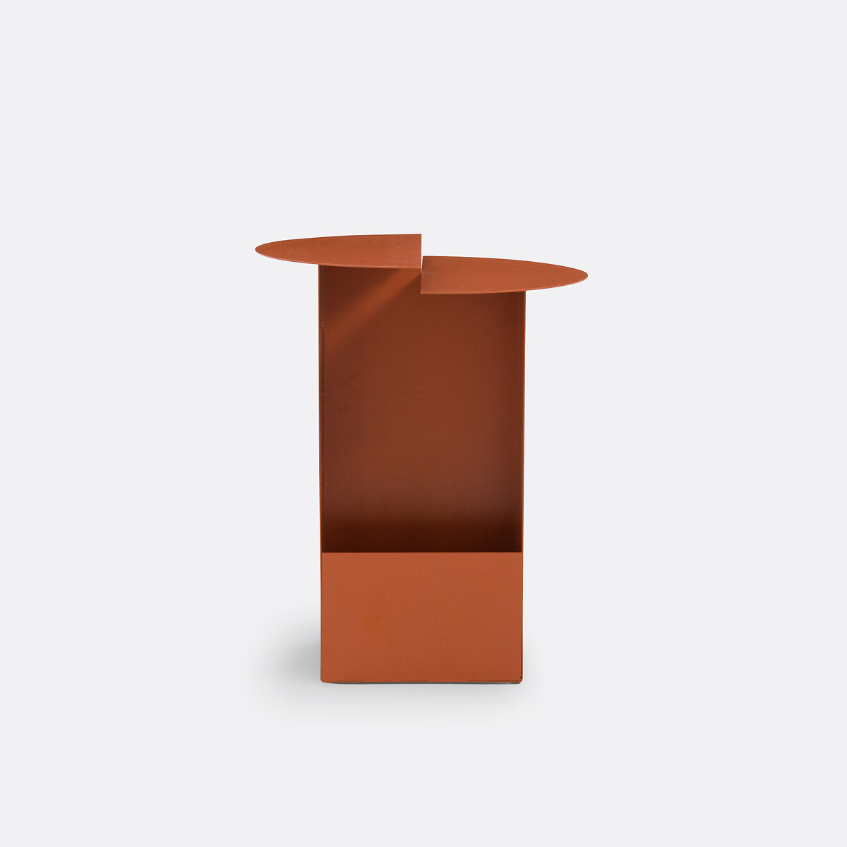 Nachtkastje in metaal, Alessio terracotta , LA REDOUTE INTERIEURS