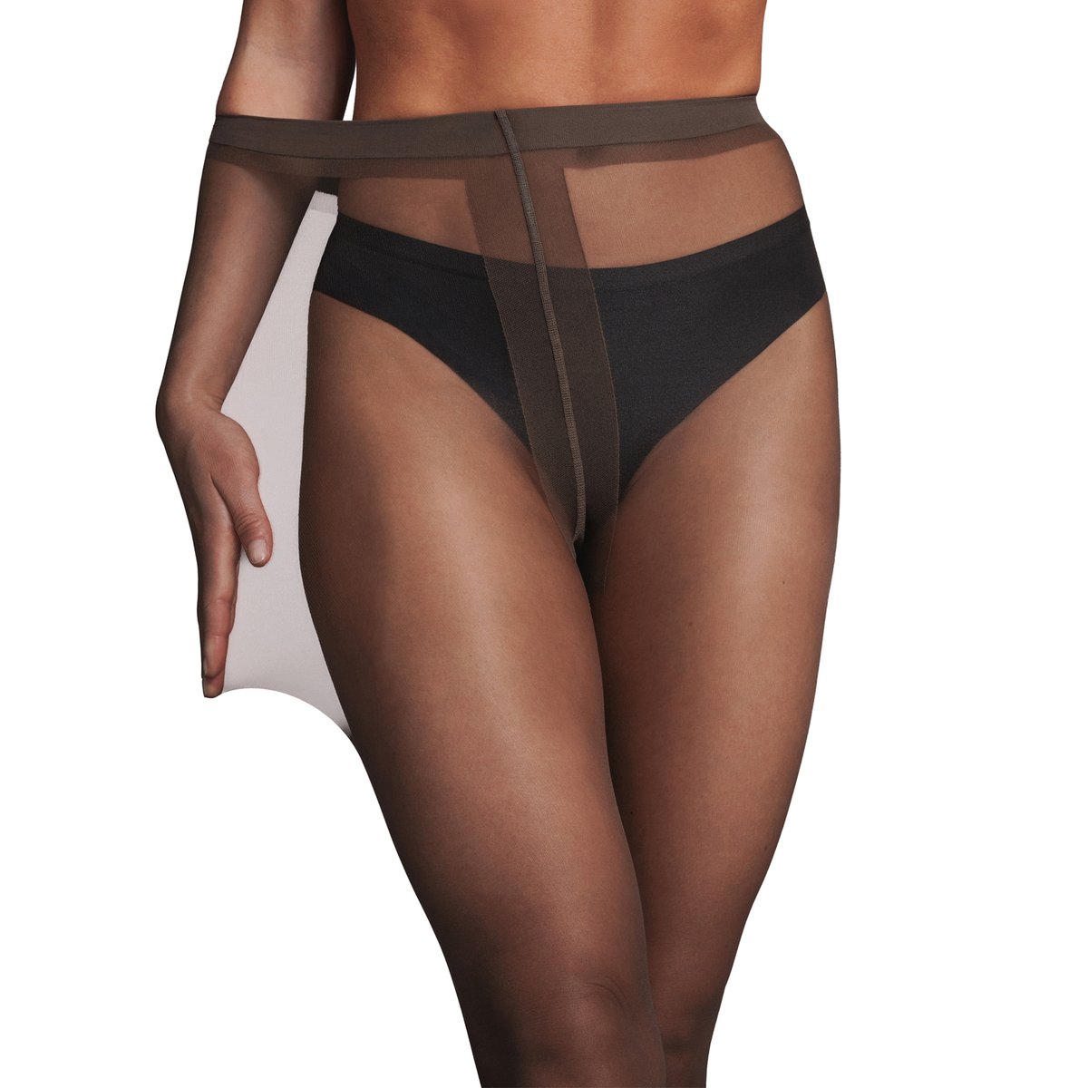 Collants unis JAUGE marron, ROUGEGORGE LINGERIE