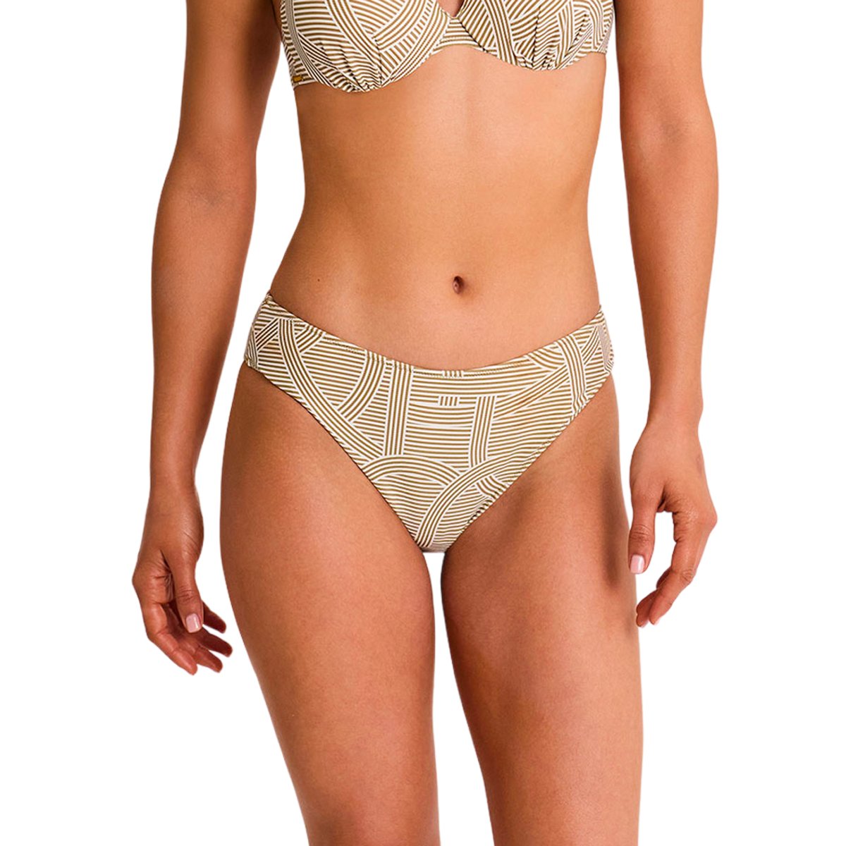 Bas maillot slip de bain REVERIE blanc, SELMARK MARE