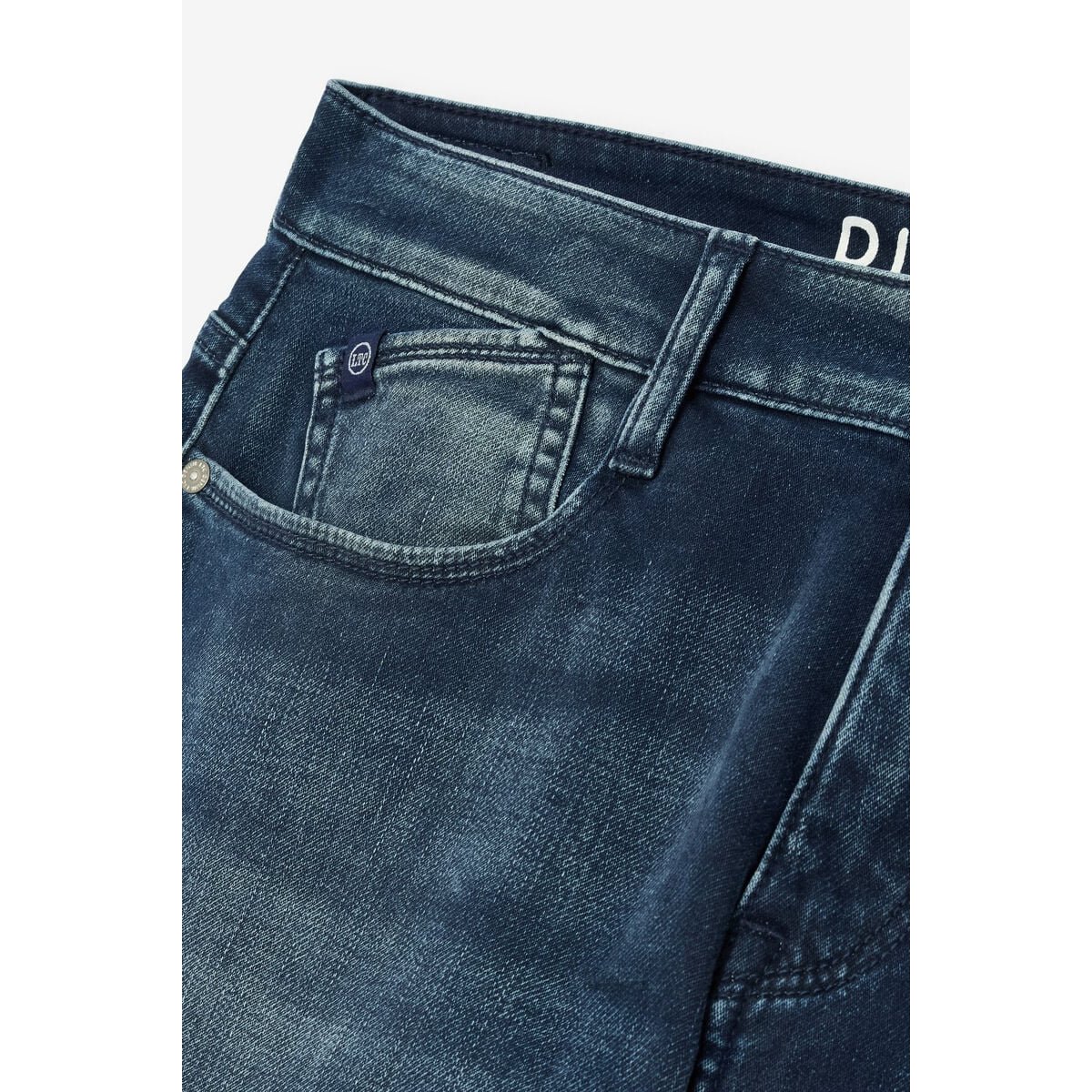 Jeans droite jogg 800/12 regular , longueur 34 blue, LE TEMPS DES CERISES