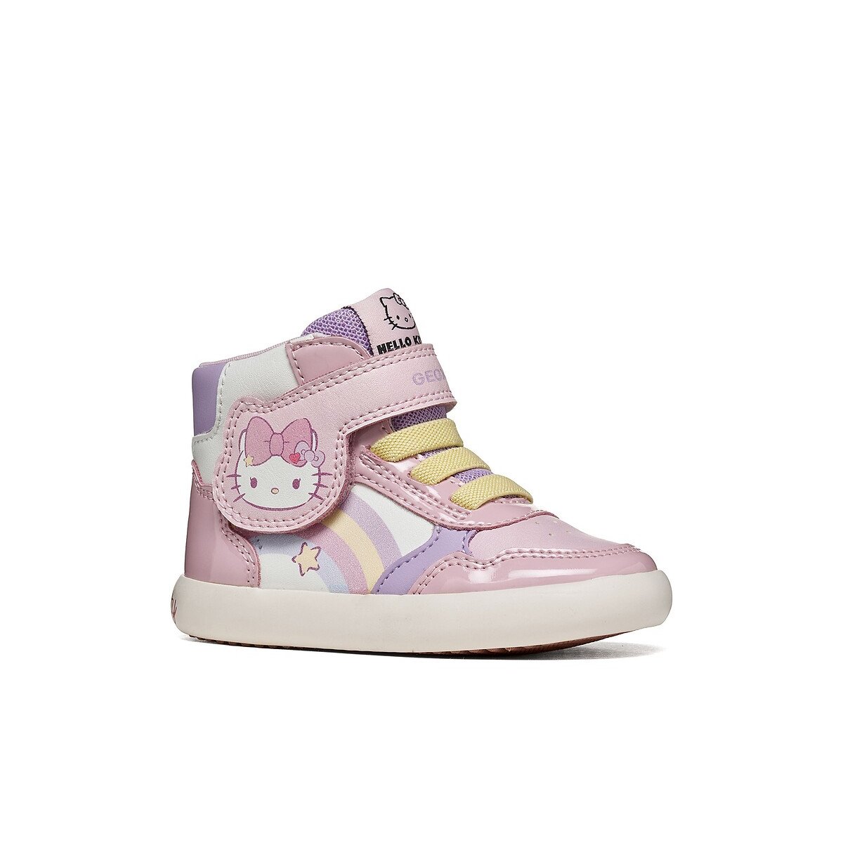 Zapatillas altas transpirables, GISLI x HELLO KITTY rosa , GEOX