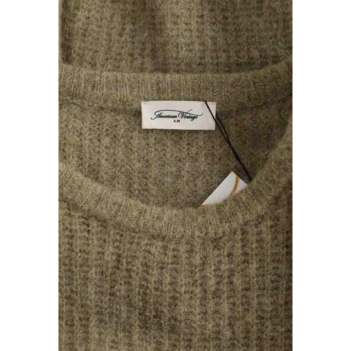 Pull - Très Bon État kaki, AMERICAN VINTAGE