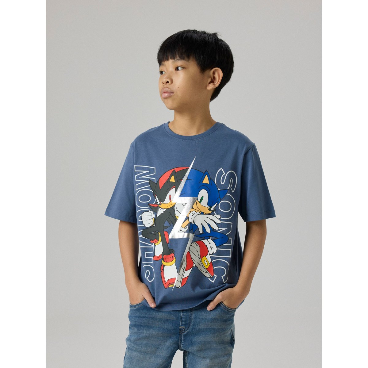 T-Shirt bleu - vintage indigo1, NAME IT