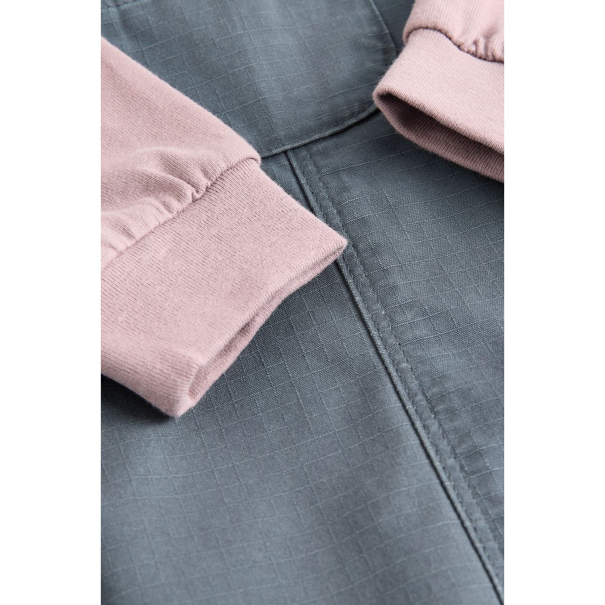 Body et salopette bébé tissé ensemble gris anthracite, NEXT