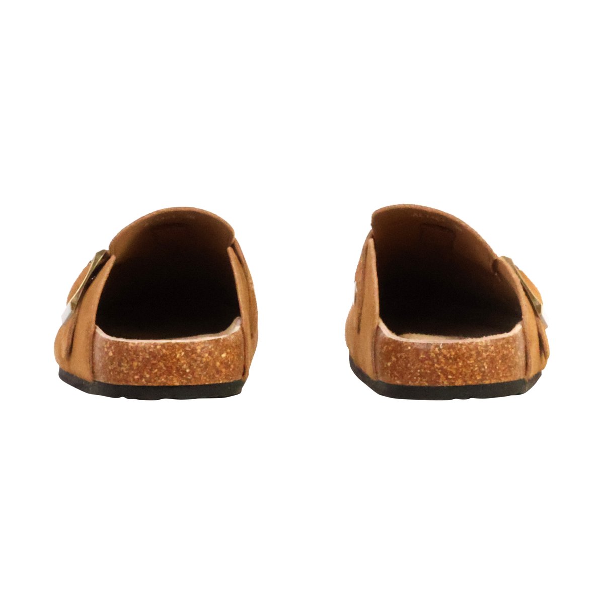 Mules Cuir Alénoa camel, THE DIVINE FACTORY