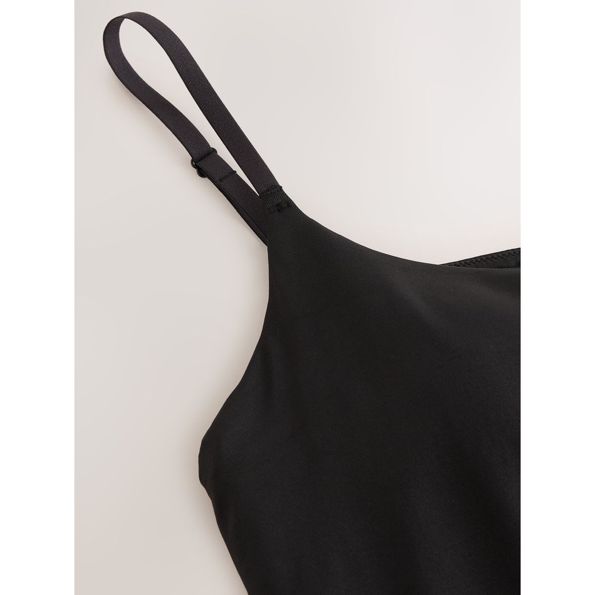 Caraco en microfibre avec maintien intégré noir, NEXT