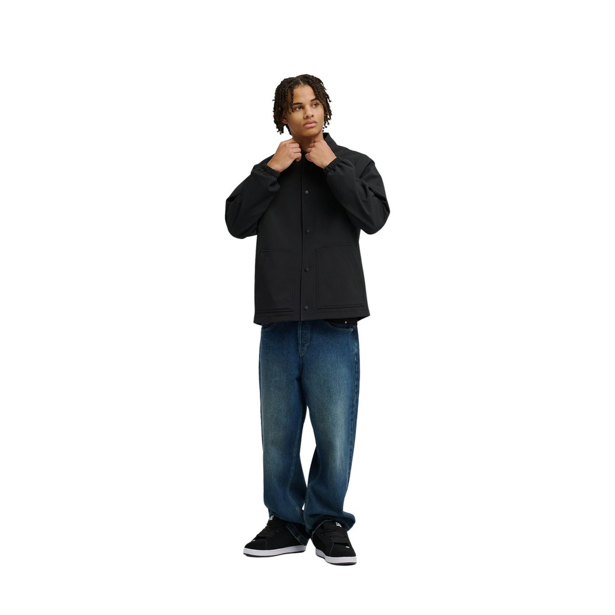 Veste sportswear DRYLYNE COACH 10K. noir black, DC SHOES