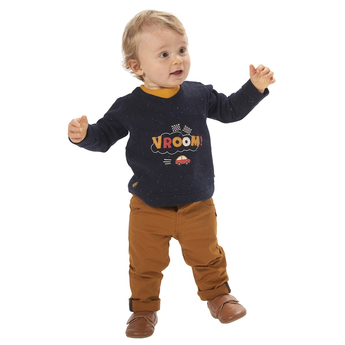 Sweat et pantalon toile duke gris, SUCRE D'ORGE