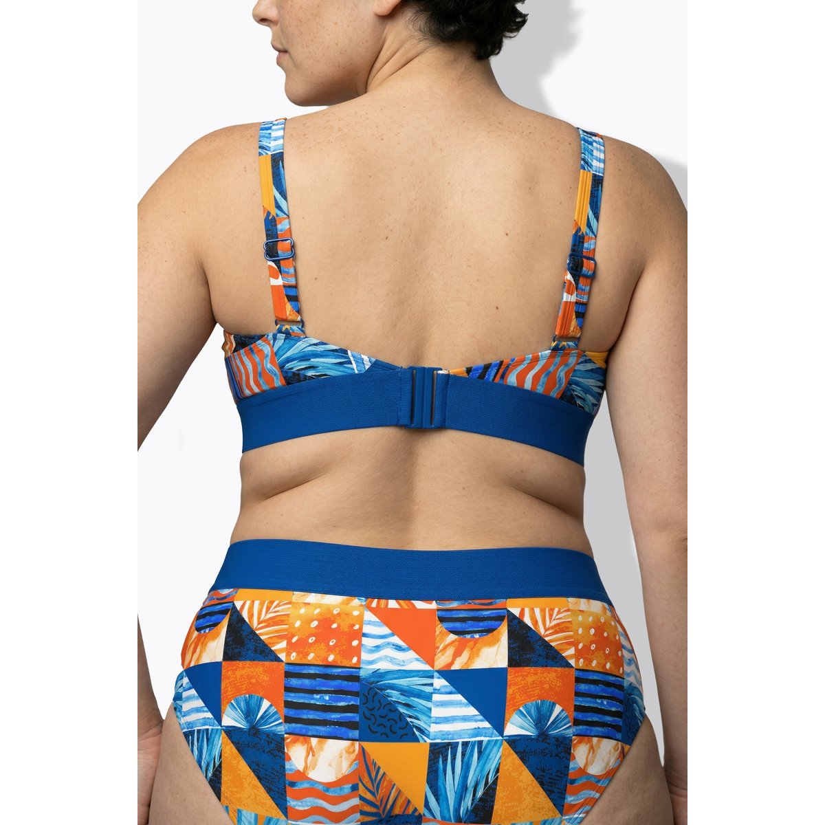 Bikini avec bonnets souples bleu roi, ULLA POPKEN