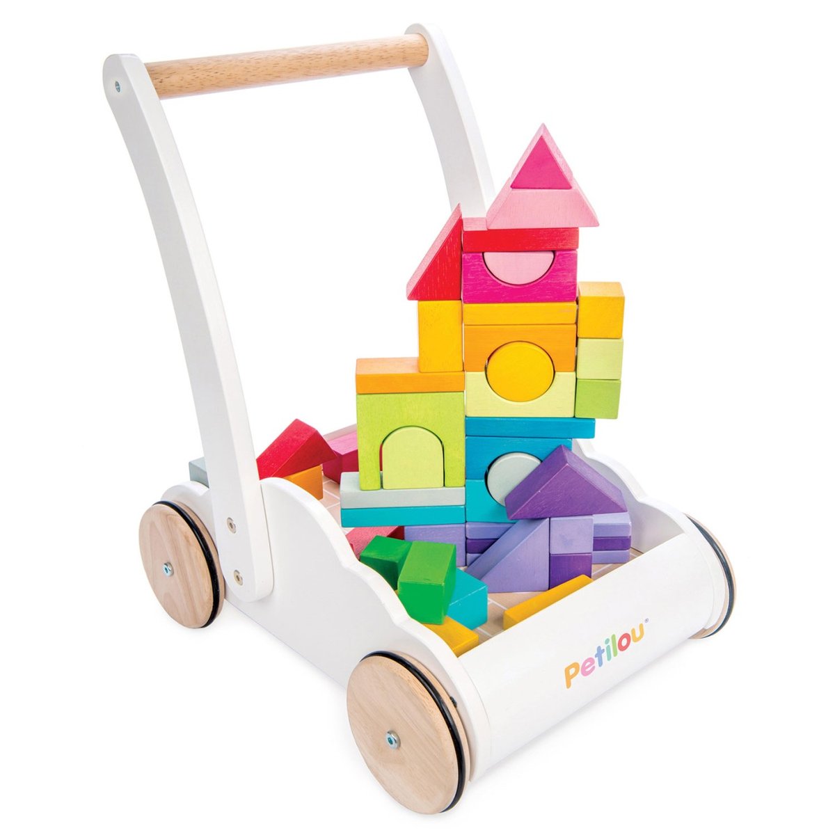 Trotteur Nuage et Arc en ciel blanc, LE TOY VAN