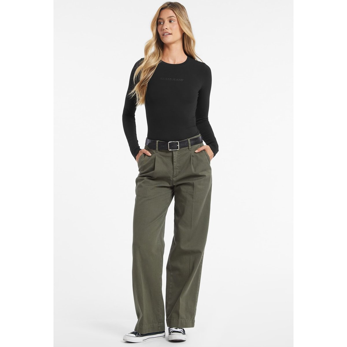 Body Logo Brodé noir, GUESS
