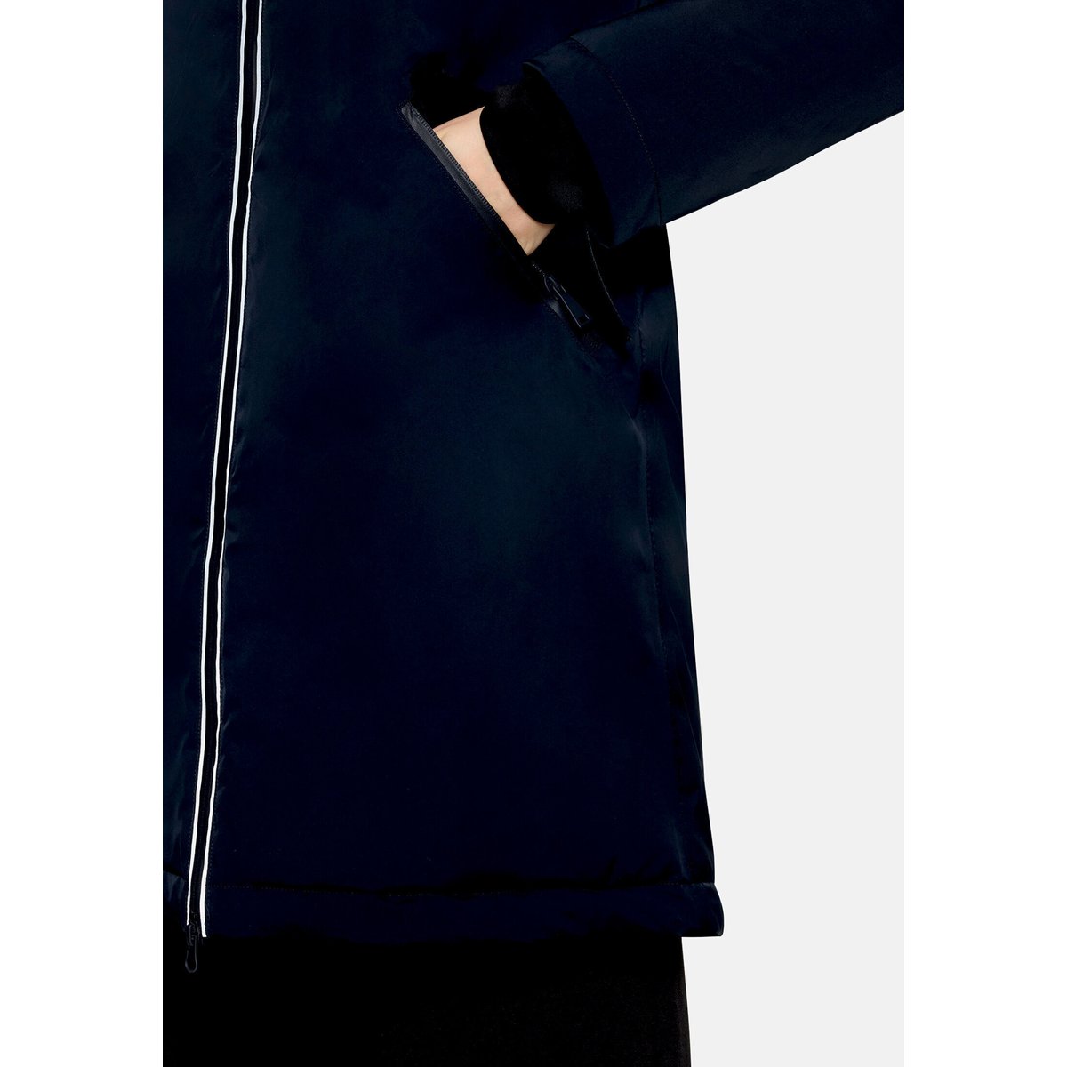 Veste outdoor à capuche bleu foncé, BETTY BARCLAY
