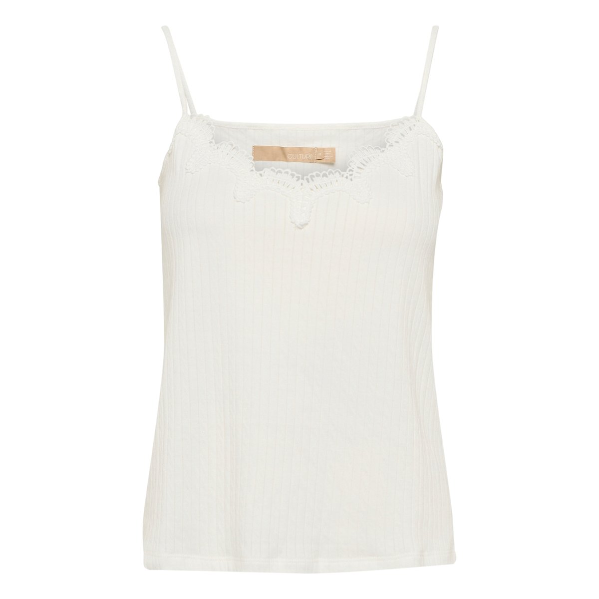 Sleeveless blouse blanc spring gardenia, CULTURE