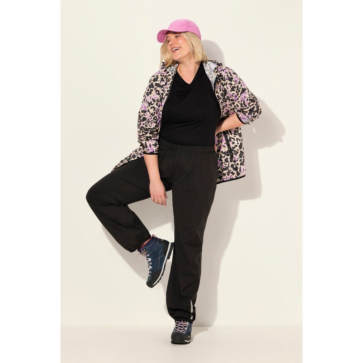 Pantalon de pluie imperméable noir, ULLA POPKEN