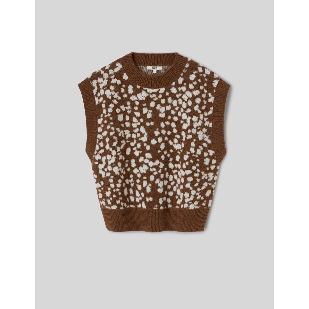 Pull sans manches camel, BZB