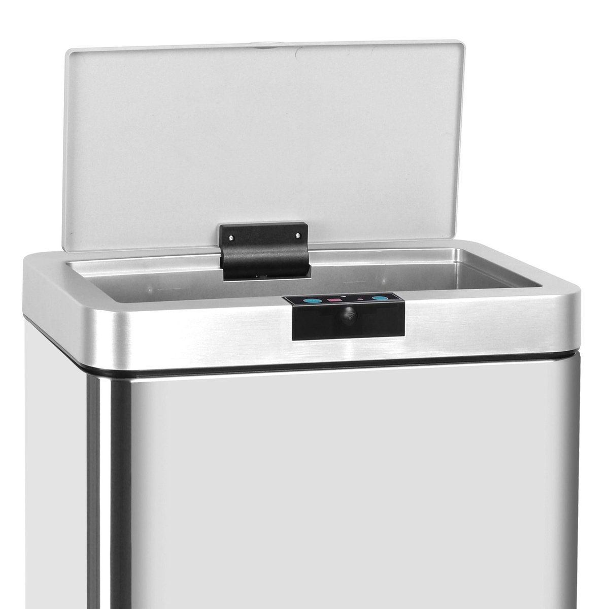 Couvercle de poubelle automatique 141 DAYTONA CHROME argent, KITCHEN MOVE