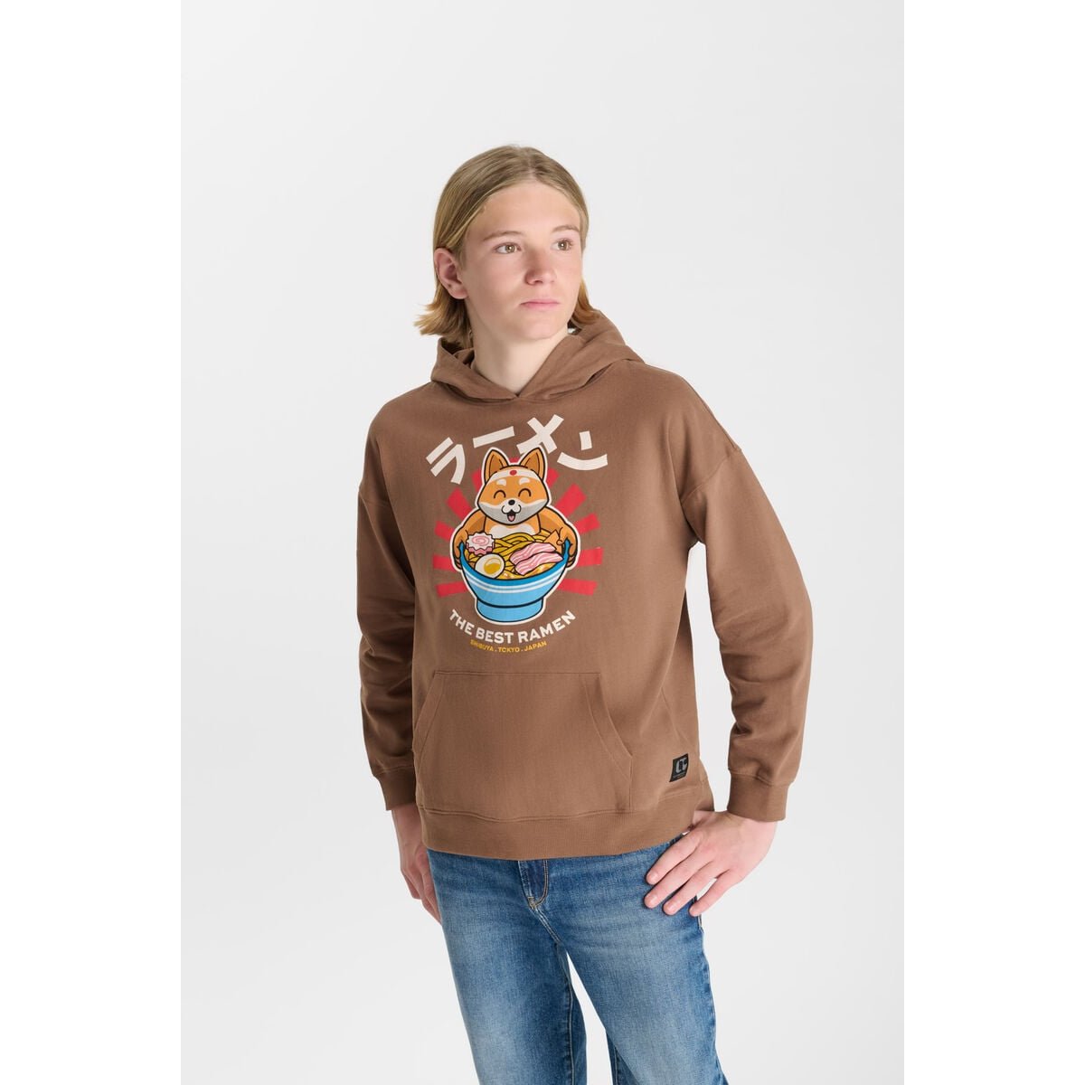 Sweat-Shirt capuche DARABO chest, LE TEMPS DES CERISES