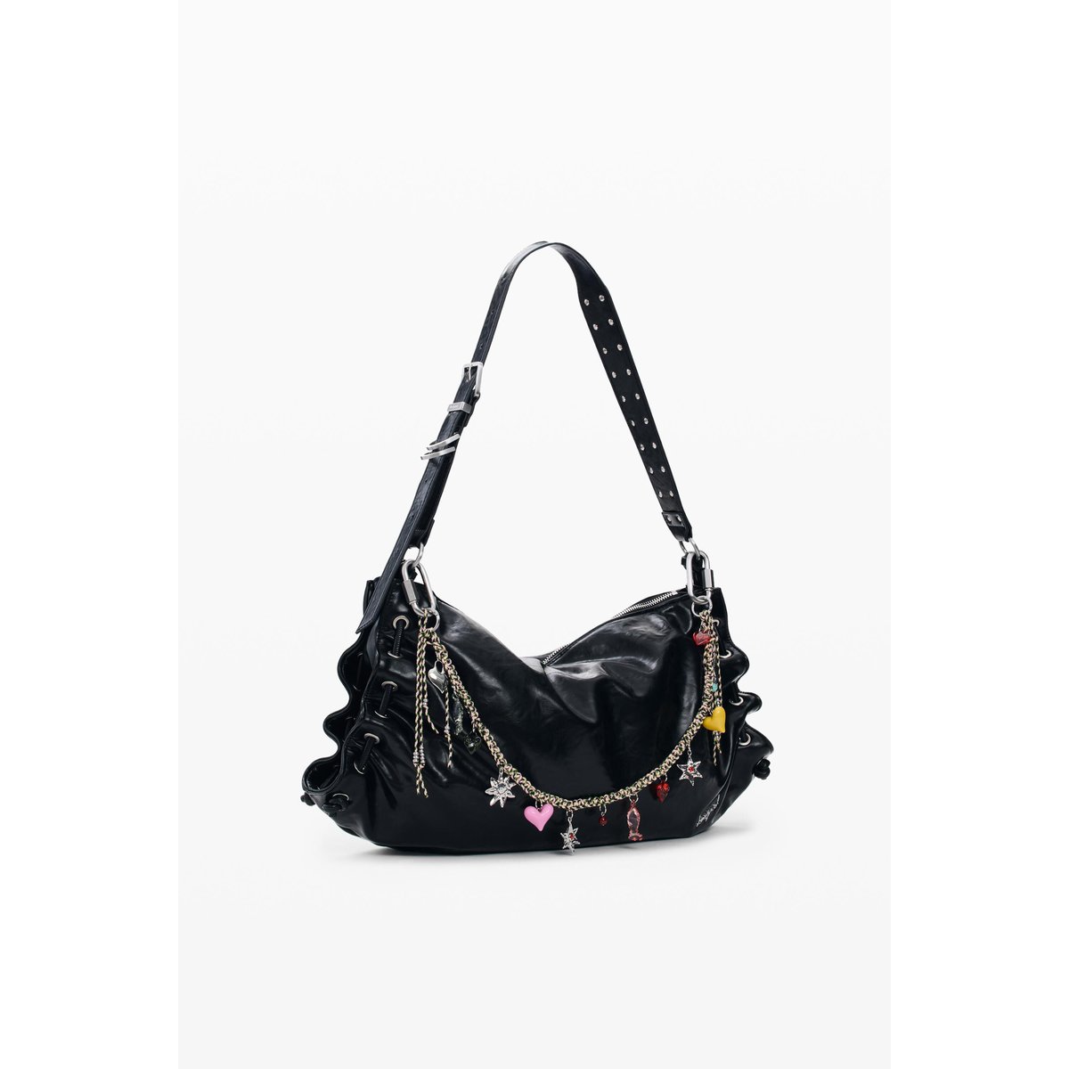 SAC BANDOULIÈRE noir, DESIGUAL