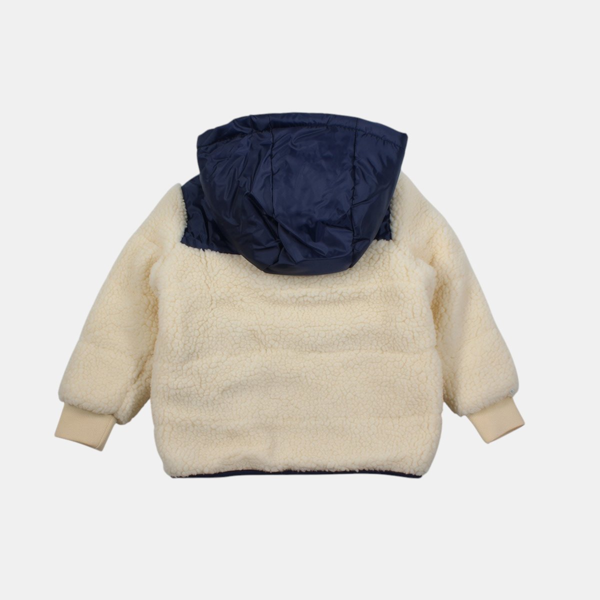 Parka zippée à capuche avec poche poitrine SHERPA marine, LEE COOPER