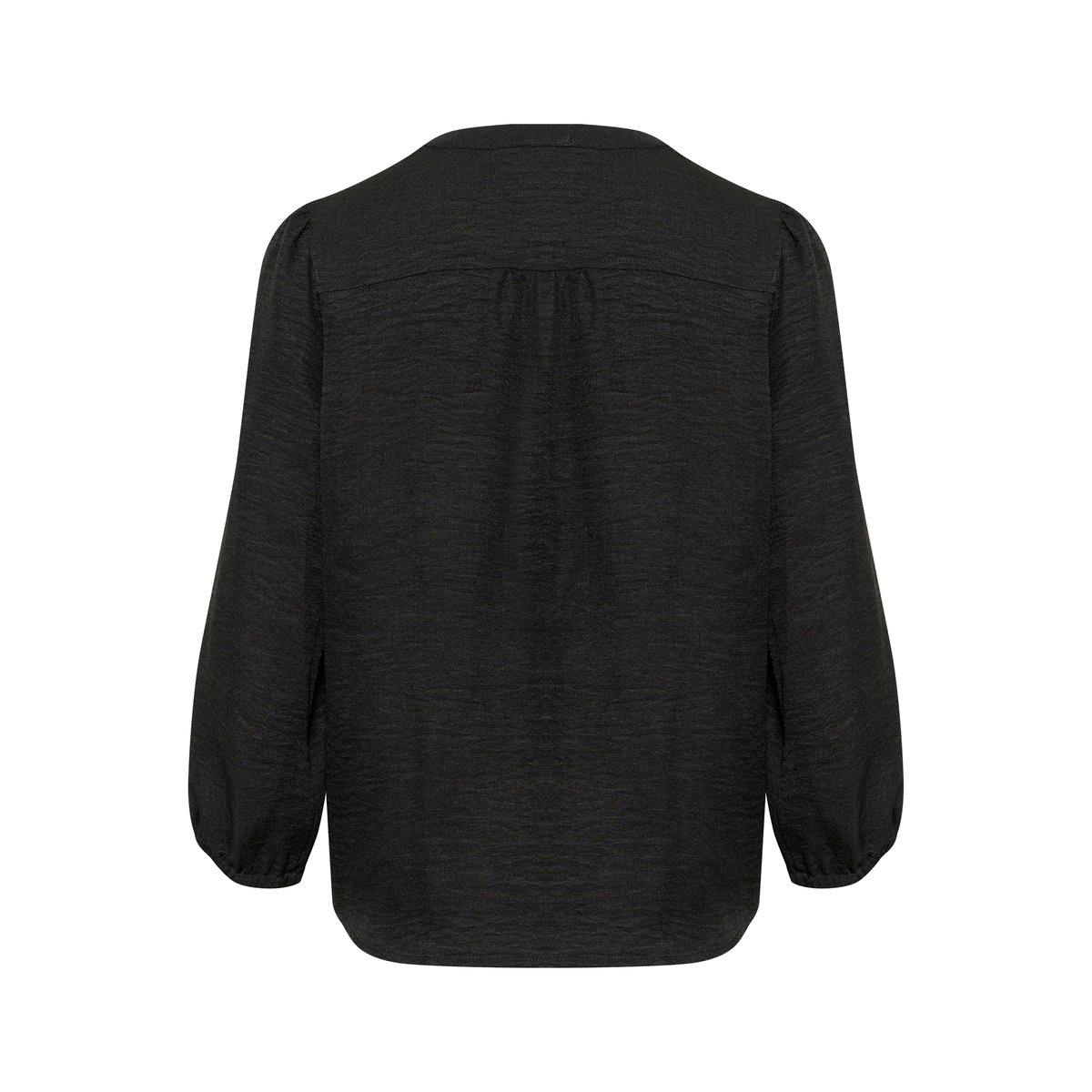 Blouse with long sleeve noir black, KAFFE