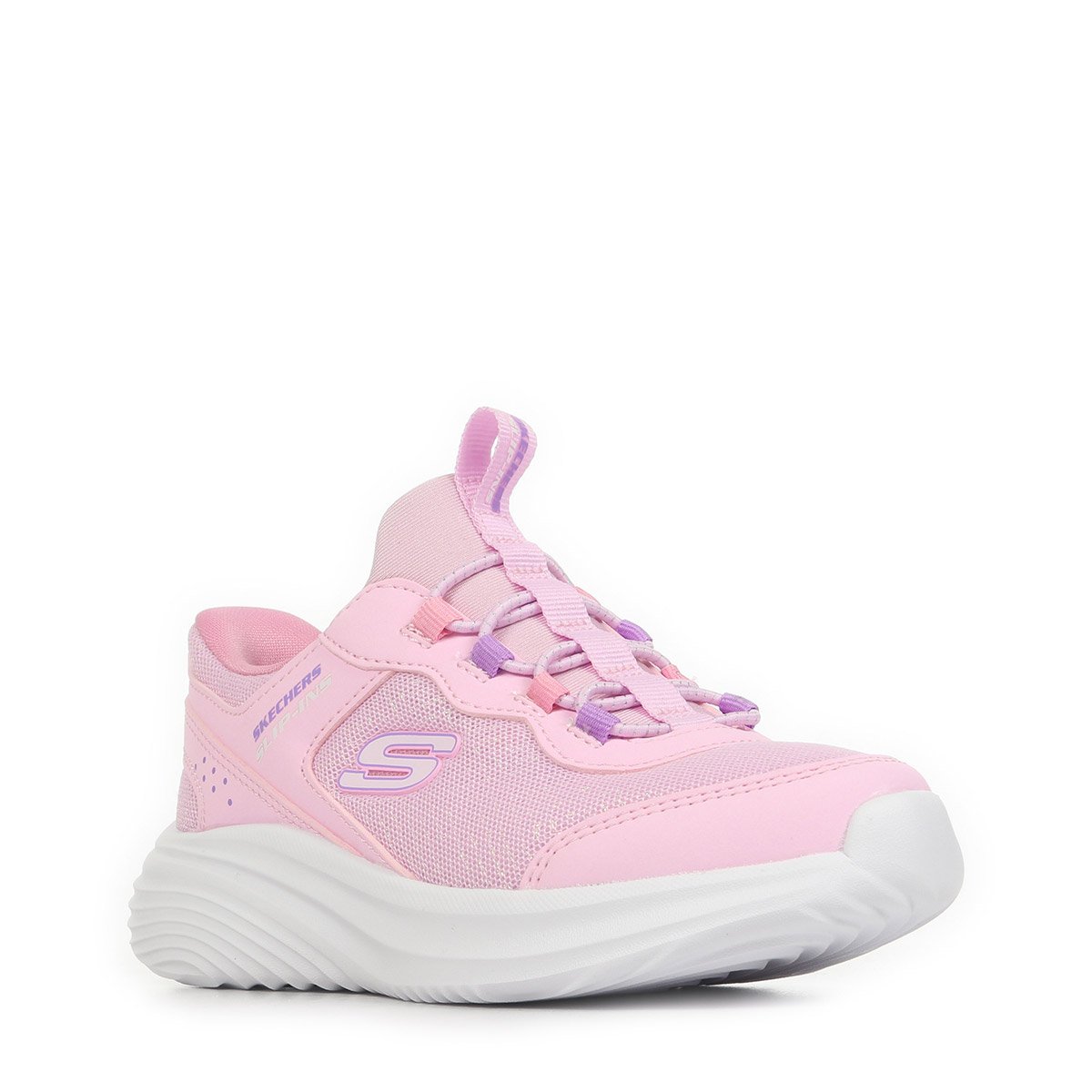 Baskets Slip-Ins: BOUNDER PRO-STEP ONE light pink, SKECHERS