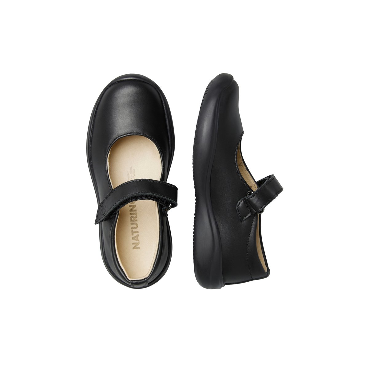 Ballerines en cuir CATANIA 2 noir-, NATURINO