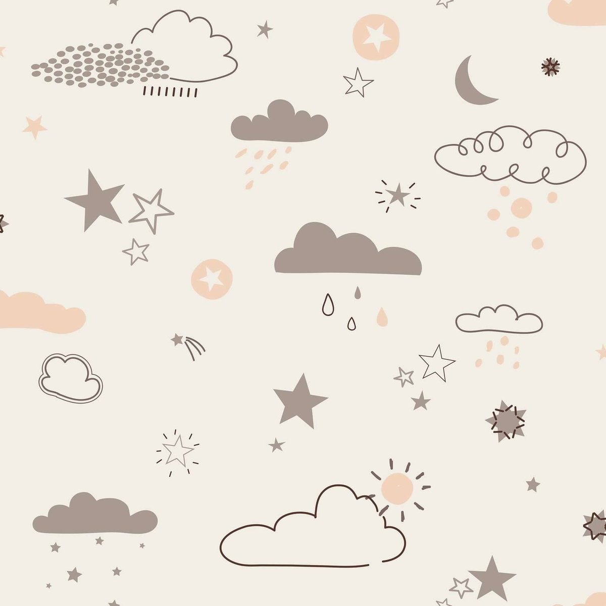 Parure de lit enfant 100% coton réversible OURSON marron, ATMOSPHERA