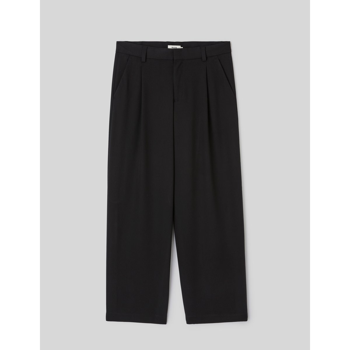 Loose pantalon large noir, BZB