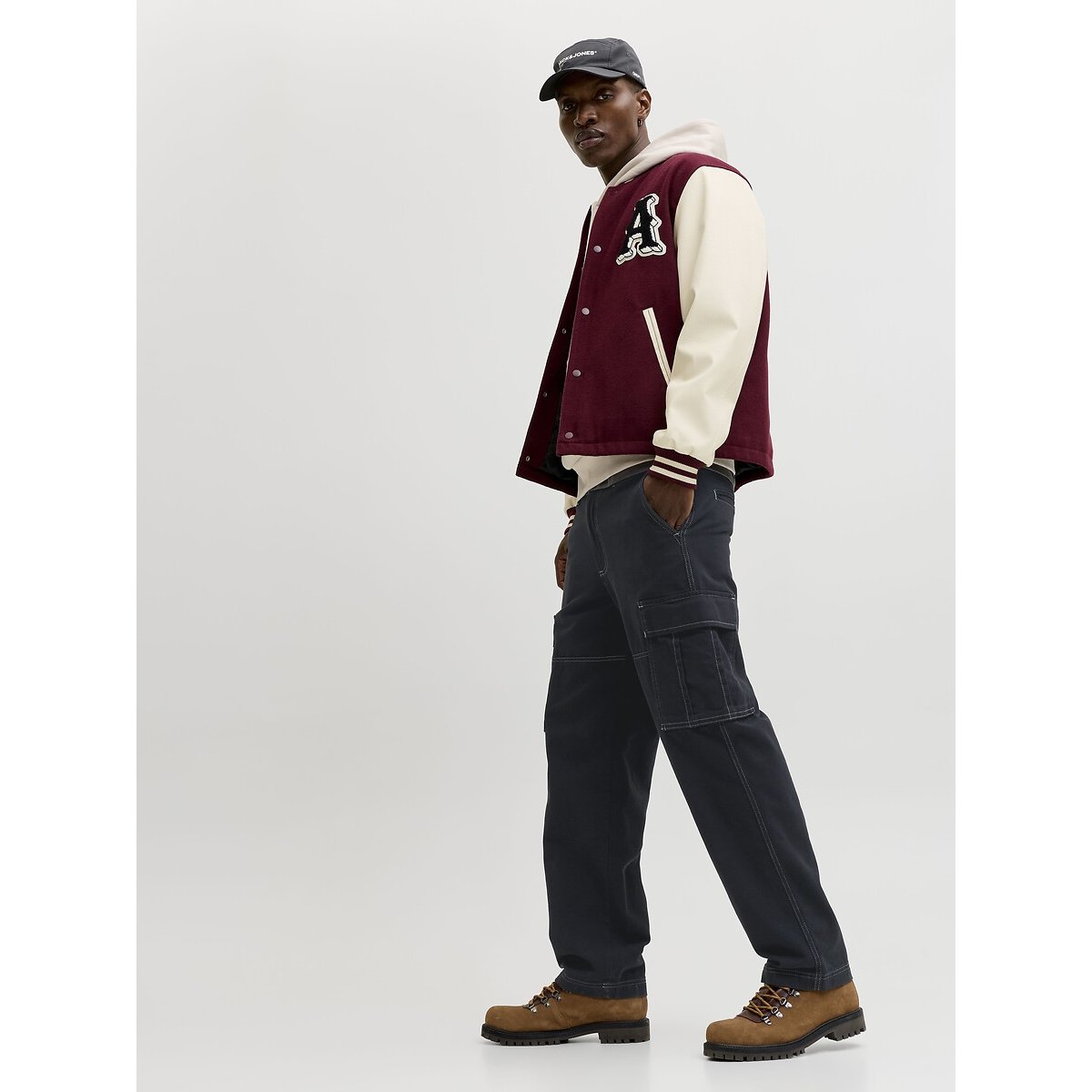 Pantalon battle noir, JACK & JONES