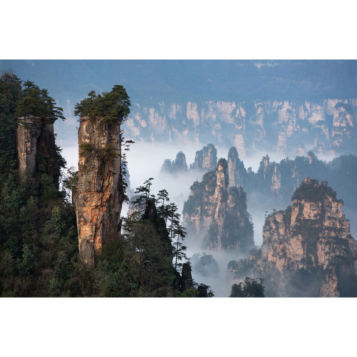 Tableau Roches en Asie tableau alu dibond, HEXOA