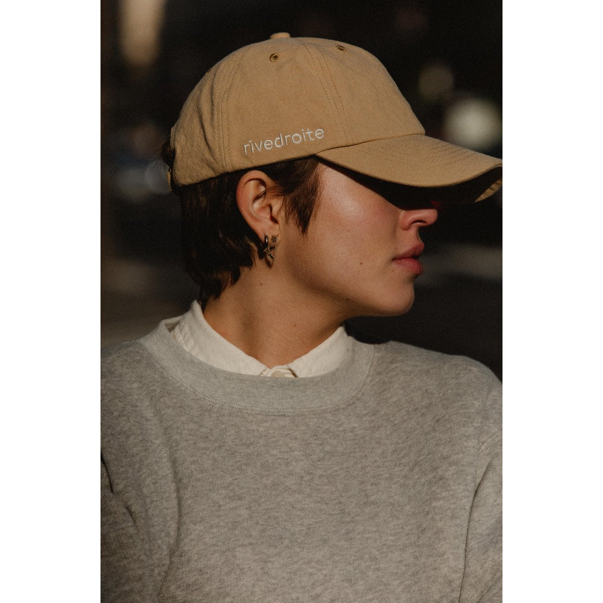 Casquette COLETTE beige, RIVEDROITE