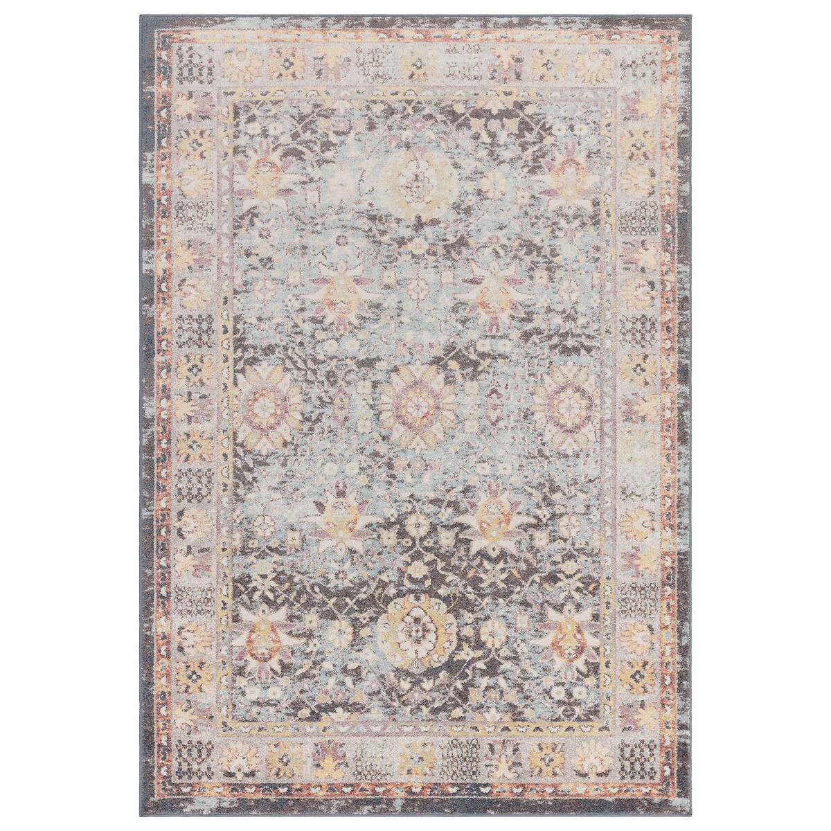 Classic Persian Style Border Rug multi-coloured, ÉDITÉ