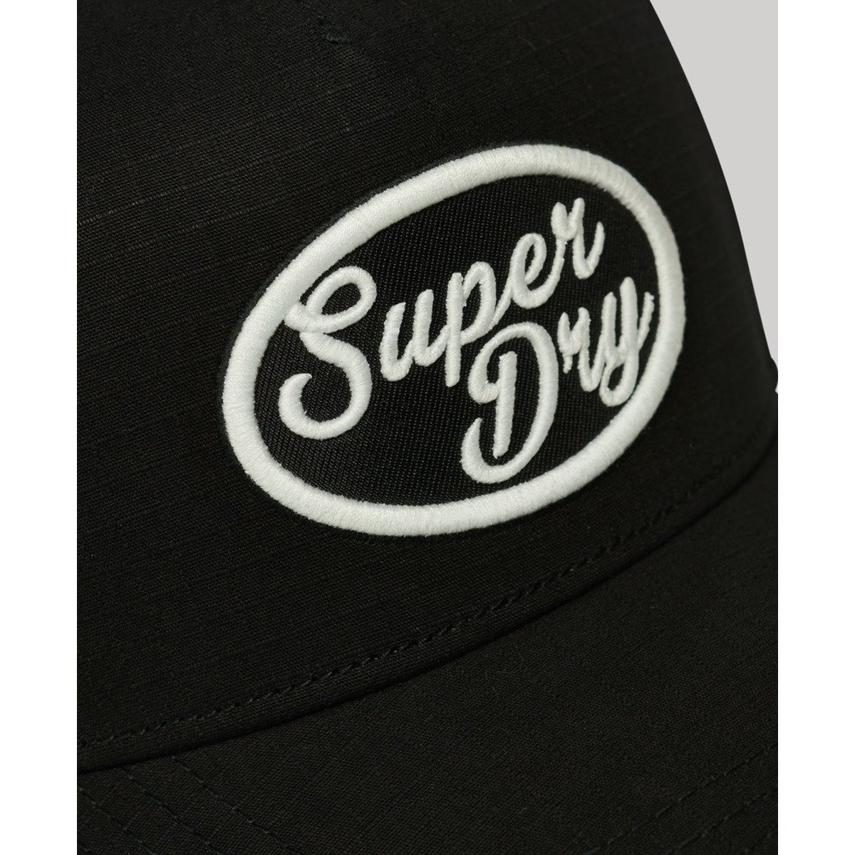 Casquette camionneur Dirt Road noir vintage, SUPERDRY