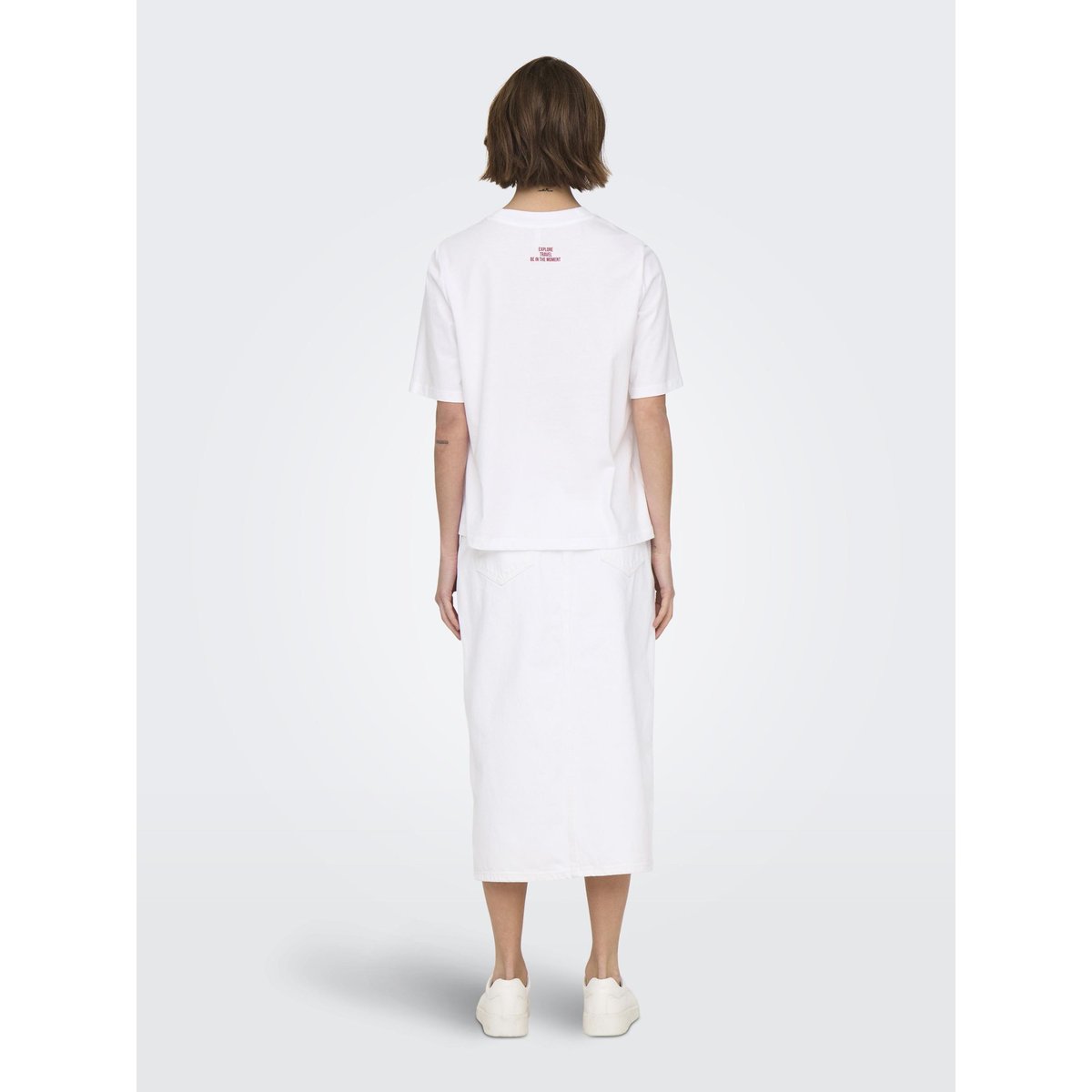 T-Shirt bright white 1, ONLY