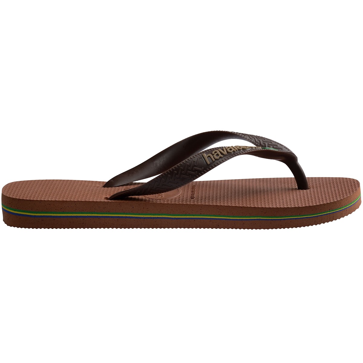 Tongs BRASIL LOGO marron, HAVAIANAS