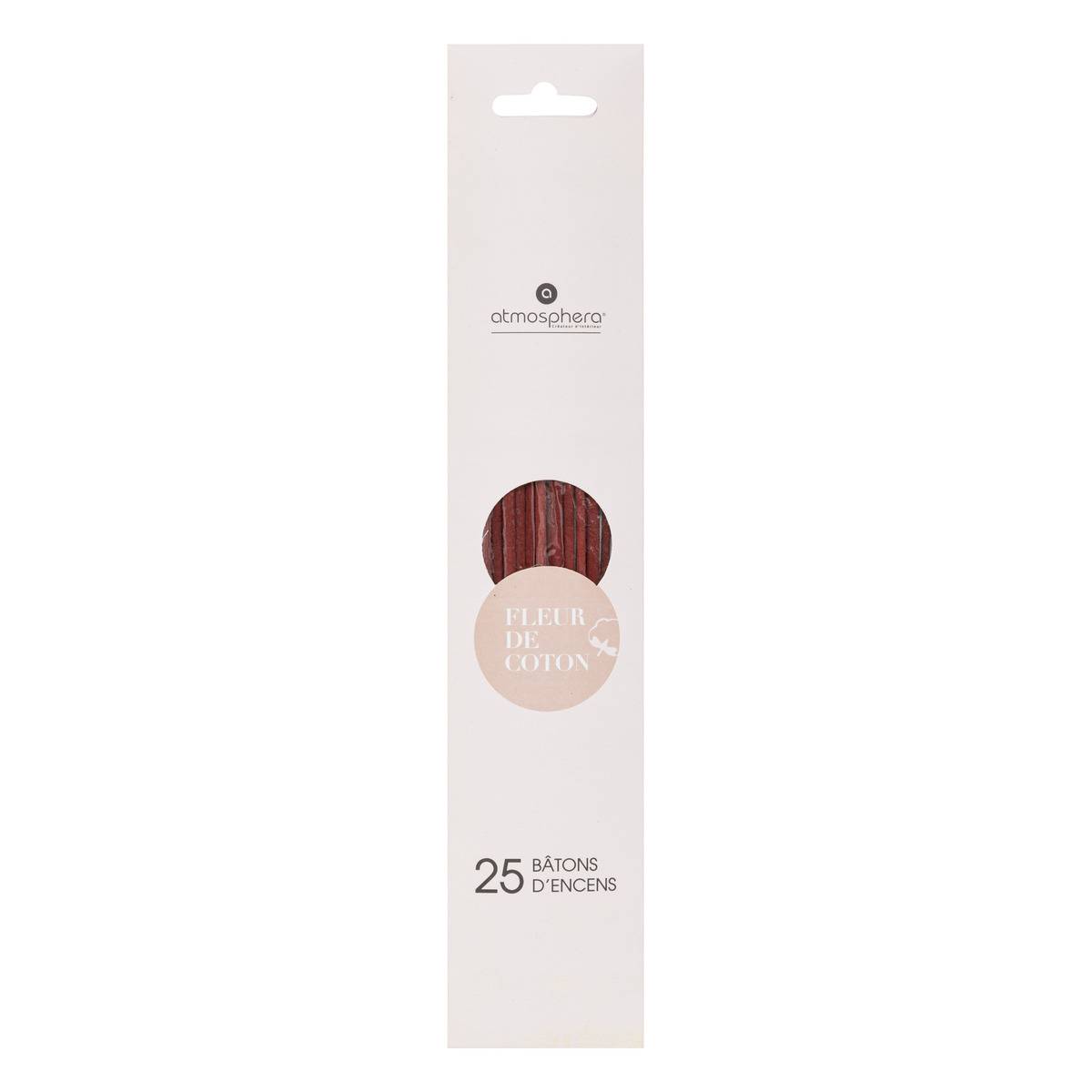 Bâtons d'encens x25 IZOR ivoire, ATMOSPHERA