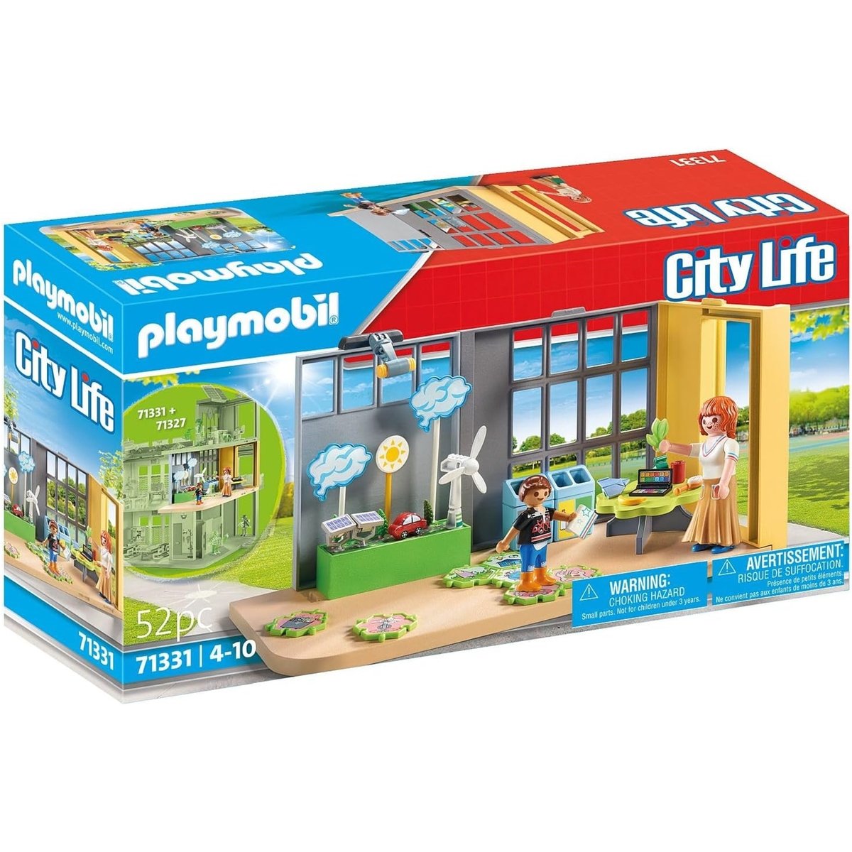 City LifeClasse éducative sur l'écologie multicolore, PLAYMOBIL