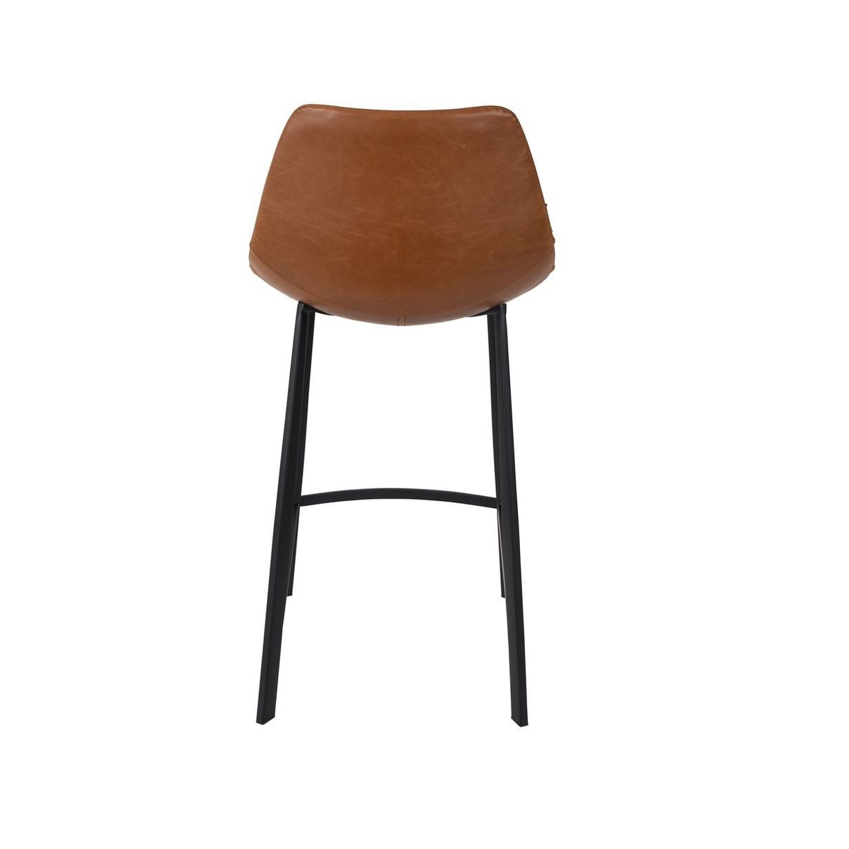 Tabouret design en polyuréthane, FRANKY H65 marron, DUTCHBONE
